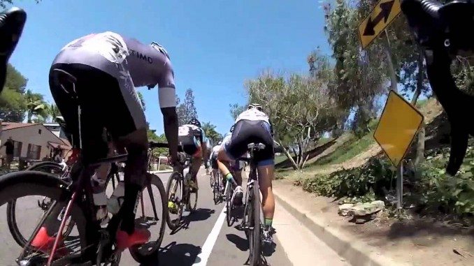 Watch What It’s Like to Race a Pro Criterium