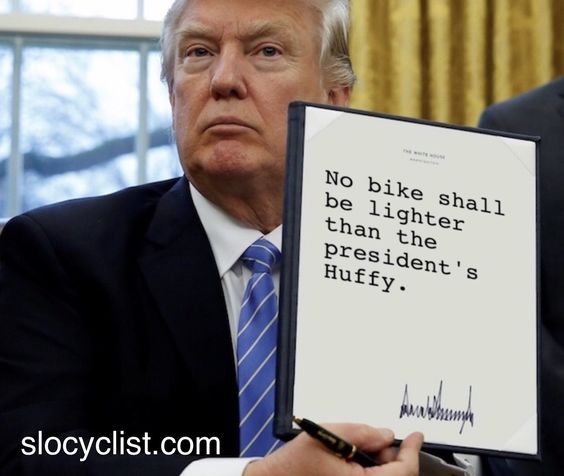 Funny Bicycle Meme executive-order-huffy-slo-cyclist-meme
