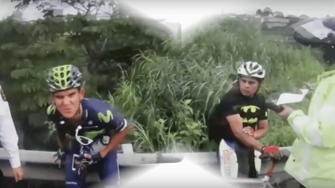 andry amador batman movistar pulled over andry amador batman movistar pulled over