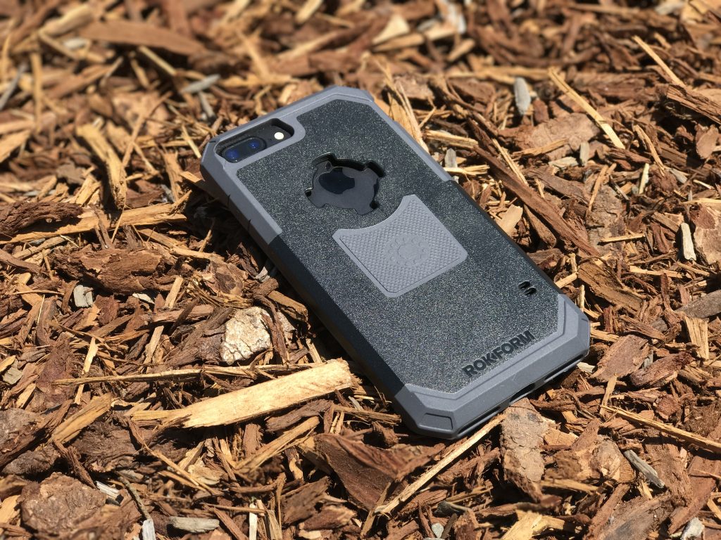 rokform rugged iPhone 7 plus case in gunmetal