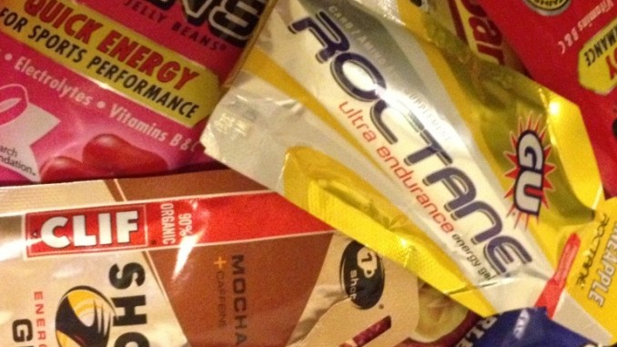 On the bike nutrition